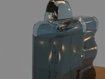 oil bottle 3D model