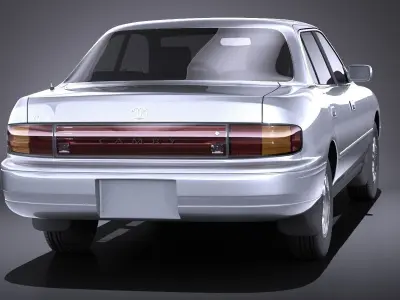 Toyota Camry 1992 - 1996 VRAY 3D model