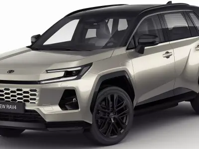 Toyota RAV4 PHEV 2026 3D model