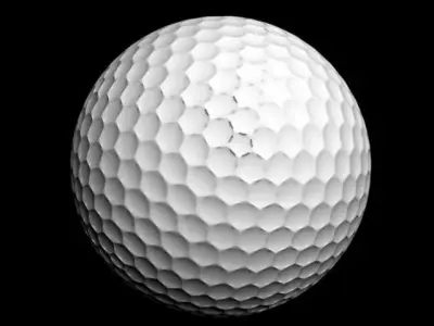 Golf Ball Free 3D model shop