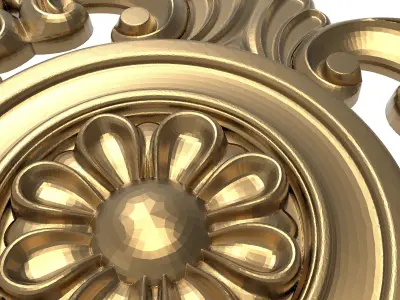  decorative pattern ready for 3D printing 3D model 139