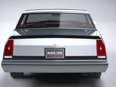 Chevrolet Monte Carlo CG 1986 3D model