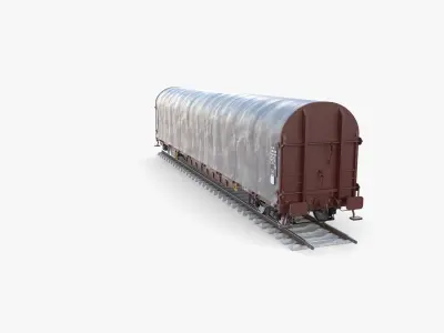 CFR Sliding Tarp Rail Car v1 3D model