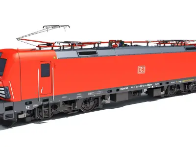 Siemens Vectron Locomotive Deutsche Bahn 3D model
