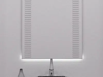 Illuminated Mirror 28 3D model