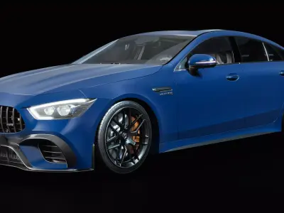 Mercedes-AMG GT 63 S 3D model