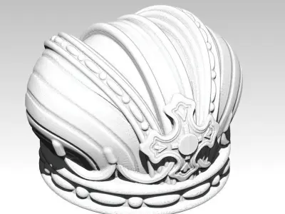 Crown 3D print model