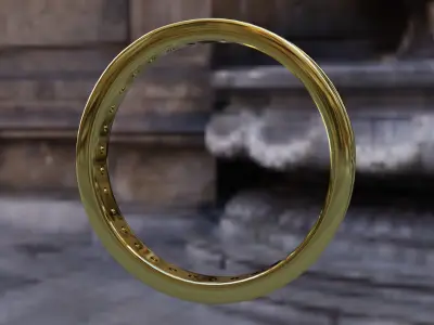  Diamond Bracelet  High Jewelry blend mtl stl obj 3D print model 3D print model