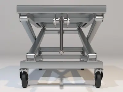 Scissor Lift Table 3D model