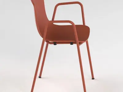 Kubikoff Holi Stackable Chair by Simone Viola 3D model