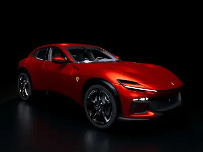 Ferrari Purosangue 2023 3D 3D model