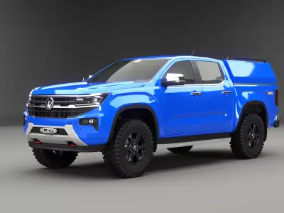 VW Amarok Offroad Mod 3D model