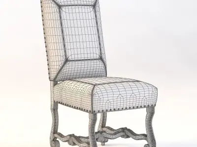 Lancaster Dining Side Chair 3D model