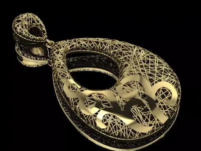 Ultra Vision Pendant  3D print model get