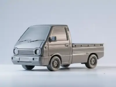 Suzuki D12 KeyTruck 3d Car Model 3D print model