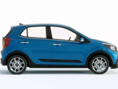 Kia Picanto X  2021 3D model