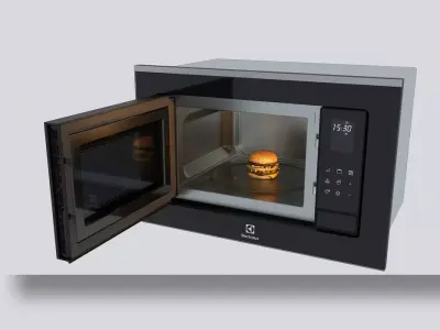 Electrolux Microwave seria 600 Free 3D model