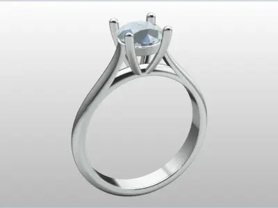 Engagement Solitaire  3D print model