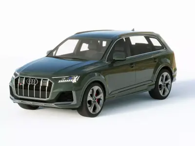 Audi SQ7 2020 3D model