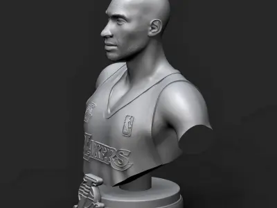  Kobe Bryant 3D Printable  3D print model