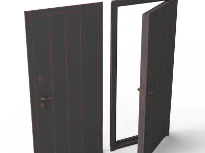 Canan Door 3D model