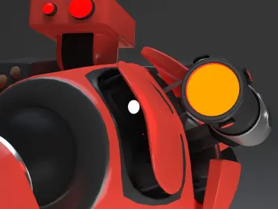 Mech Character Free 3D model