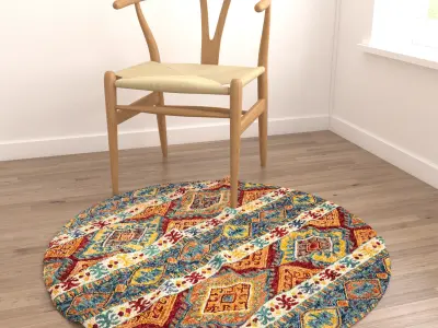 Rugs No 268 Low-poly 3D model