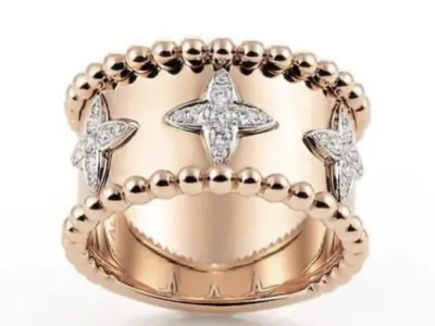 Women Single Ring  3D print model