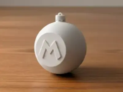 Super Mario Christmas Ornaments - 5 pack 3D print model