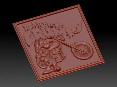 Gnome 3D print model