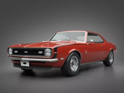 1968 Chevrolet Camaro SS 3D model