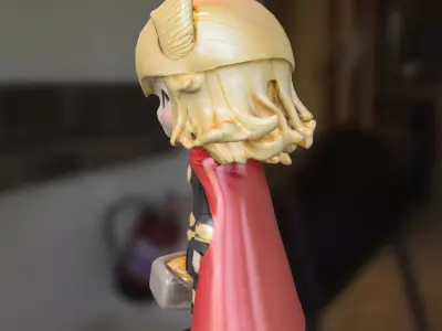 Chibi Thunder figurine 3D model