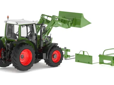 Fendt Cargo Frontloader  3D model