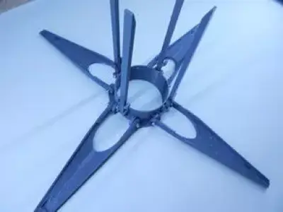 rocket landing gear 3D print model