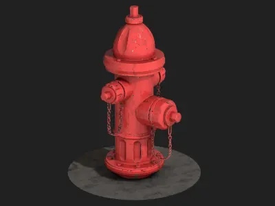 Urban Hydrant 3D model