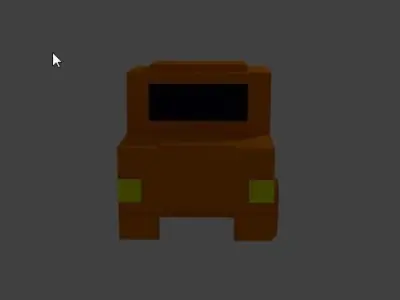 Car for games 3D model