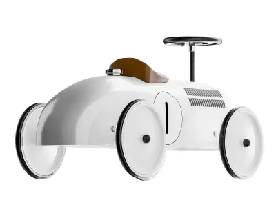 Retro toy car 3D model