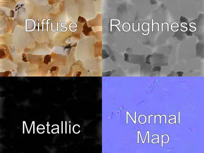 Fluffy Sheep Grazing Stance model pack Low-poly 3D model