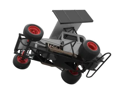 New Zealand Modified stock car Scale 1 to 25 3D print model
