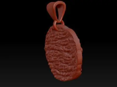 Horoscope Taurus pendant 3D print model