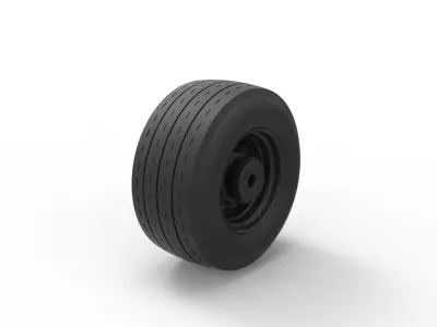 Sport wheel 7 3D print model