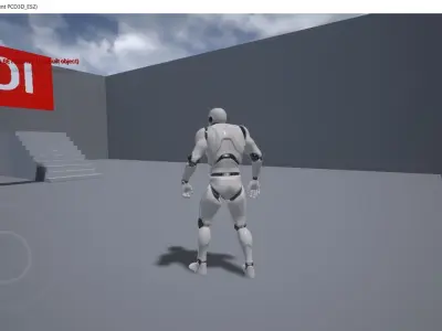Unreal engine android touch screen solution  3D model