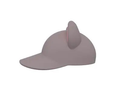 Cat Cap 3D model