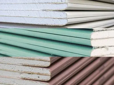 detail gypsum board soundproof Free 3D model
