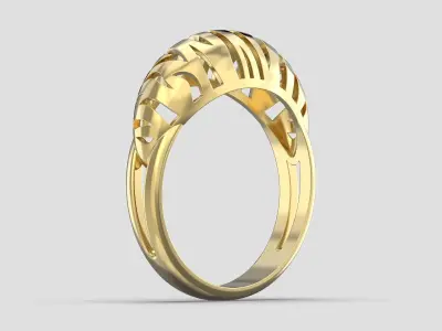 R 162 b Ring nerrow 3D print model