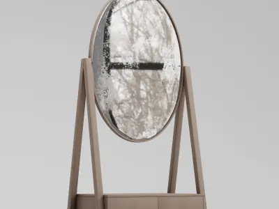 lona cheval mirror 3D model