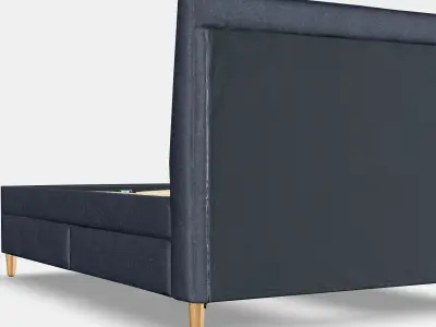 IDANAS Upholstered storage bed 2 Low-poly 3D model