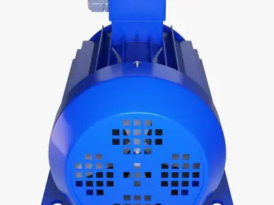 Electric Motor 3D model