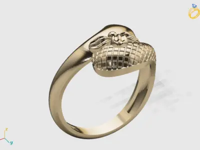 Women Plain Ring STL Models Womens Ring 3dmodels 3D print model 3D print model 2