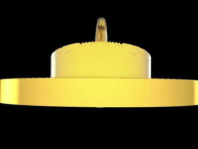 Mendel Mens Egyptian Gold Pendant 3D print model